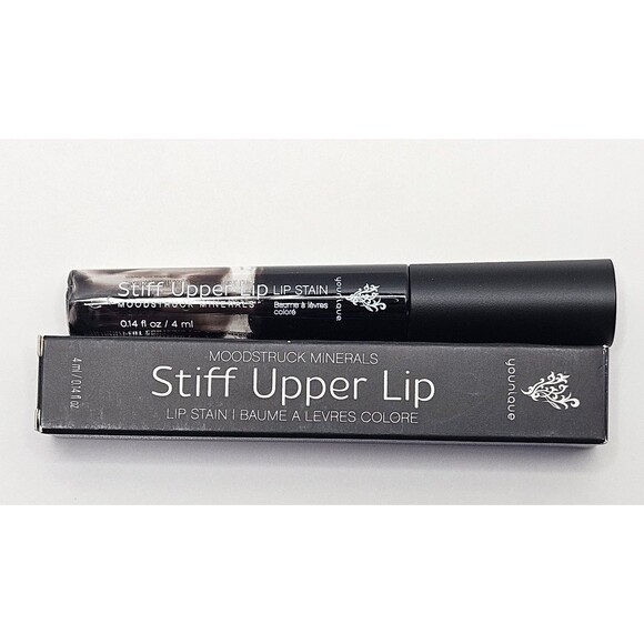 Younique Moodstruck Minerals Stiff Upper Lip, Lip Stain Social New in Box - Picture 1 of 5